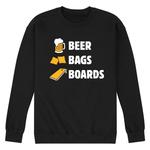 Мужской свитшот Beer Bags Boards Licensed Character - фото