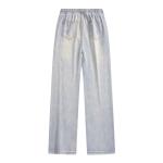 Unthemed Джинсы унисекс без тематики, Темно-синий - фото 8