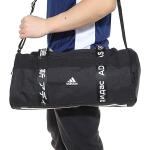 Сумка adidas 4ATHLTS Duffel Bag Small 'Black White' - фото 5