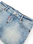 DSQUARED2 KIDS джинсовая юбка мини, синий - фото 3