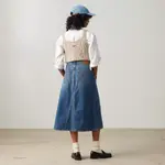 Юбка трапециевидной формы с высокой посадкой Levi's, цвет Mid Morning - Medium Wash - фото 3