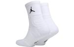Мужские носки Jordan до середины икры, Белый - фото 2