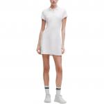 Женское платье с коротким рукавом Lululemon, белый - фото