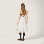 Джерси платье MIU MIU, белый - фото 3