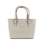 MICHAEL KORS Сумка Jet Set Leather, шоппер, мини-клатч Vanilla White - фото 7