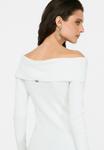 Джемпер LIU JO OFF THE SHOULDER , White - фото 5