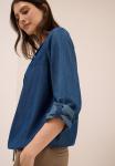 Блуза Cecil Blouse, Blau/Blue - фото 5