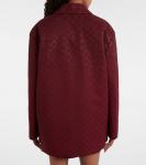 GG Crystal блейзер из канваса Gucci, Rosso Ancora - фото 6