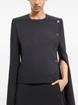 Courrèges жакет строгого кроя, черный - фото 5