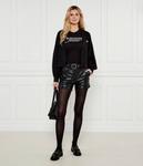 Футболка женская Tommy Jeans облегающего кроя, черный - фото 2