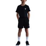 Nike Детские шорты Dri Fit черно-белые - фото