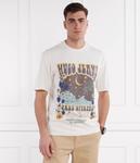 Футболка Hugo Blue Nirito Regular Fit, экрю - фото 3