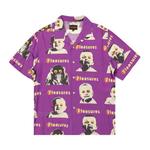 Топ Pleasures Head Button Down, Purple - фото