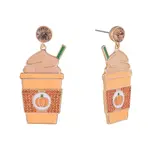 Серьги со вкусом тыквы и специй латте Hallmark, multi - фото