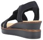 Сандалии Rieker, Black - фото 7