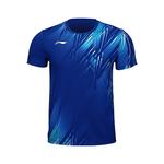 LINING Футболка Badminton Clothing Unisex Dark Ship Blue - фото