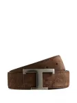 Двусторонний ремень T Timeless TOD'S, коричневый - фото 3