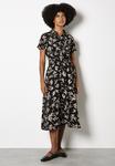 Платье Apricot TEXTURED LEAF, Black - фото
