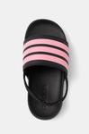 Детские шлепанцы ADILETTE ESTRAP Adidas, черный - фото 5