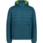 Куртка мужская с капюшоном и кнопками Cmp, цвет deep lake - фото