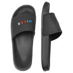 Мужские шлепанцы Dallas черные Nicce, черный - фото