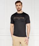Футболка BLAUER MANICA CORTA Regular Fit stretch, черный - фото 3