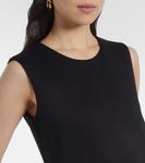 Платье миди из джерси Zigote S Max Mara, Nero - фото 4