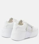 Кожаные кроссовки Viv' Skate Roger Vivier, Bianco - фото 3