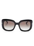 TOM FORD Eyewear солнцезащитные очки Carla 02, черный - фото
