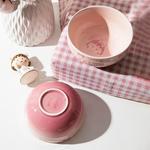 Modengzhufu Набор тарелок и мисок с градиентом сакуры, керамика, 2 предмета - фото 6