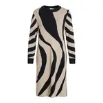 Платье Vila Tif long sleeve midi, бежевый - фото