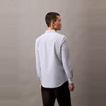 Calvin Klein Рубашка мужская Blue Background Stripes - фото 6