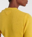 Кашемировый топ Prada, Giallo - фото 5
