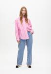 Блуза LOLA CASADEMUNT Button-down blouse, Pink - фото 2