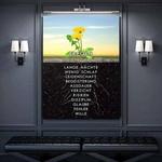 Картина на холсте Hustling Sharks Löwenzahn des Erfolgs, черный - фото 3