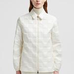 Утепленная куртка на молнии Moncler, белый - фото 5