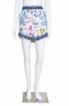 Шорты Кэндис в синих греческих птицах TAJ by SABRINA CRIPPA - фото 4