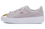 Кроссовки PUMA Suede Platform Gold Gold Women's - фото