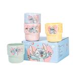 Adorable And Stylish Stackable Cups 200ml Disney, Heart Stitch Polka Dot Stackable Cups 4 Pack - фото