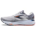Кроссовки для бега Ghost 16 Brooks, white/navy/orange - фото 3