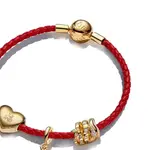 Pandora Золотистый браслет Women's Red - фото 6
