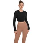 Рубашка с длинным рукавом, июль Yvette, черный - фото 3