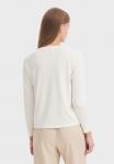 Топ Nice Things Long sleeved top, Off White/Off-White - фото 3