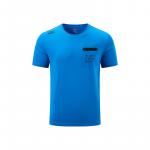 Футболка унисекс Mizuno, синий - фото