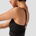 Бюстгальтер с квадратным вырезом Backcountry, черный - фото 3