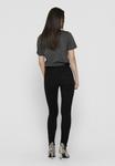 Джинсы Skinny Fit ONLY Onlblush Mid Raw, черный деним - фото 3