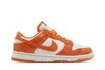 Кроссовки Nike Wmns Dunk Low Cracked Orange, оранжевый - фото