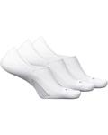 Носки Unisex Feetures Elite Invisible Light Cushion 3-Pair Pack, белый - фото