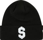 Шапка Supreme x New Era $ 'Black', черный - фото