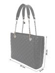 Сумка-шоппер GUESS GIULLY II LARGE TOTE, Black - фото 3